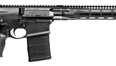 Daniel Defense 0215707258047 DD5 V3 7.62x51mm NATO 16" 20+1 Black Hard Coat Anodized Black Phosphate 6 Position w/SoftTouch Overmolding Stock Black Polymer Grip