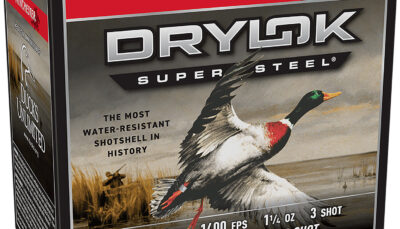 Winchester Ammo XSV1233 Drylok Super Steel Magnum 12Gauge 3" 1 1/4oz 3Shot 25 Per Box/10 Case