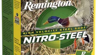Remington Ammunition 20769 Nitro-Steel High Velocity 20Gauge 3" 1oz 4Shot 25 Per Box/10 Case