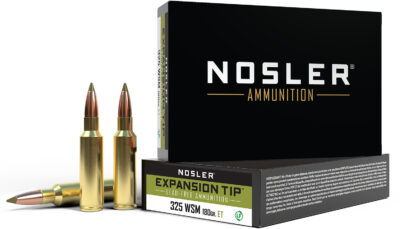 Nosler 40146 E-Tip Lead Free 325WSM 180gr E Tip 20 Per Box/10 Case