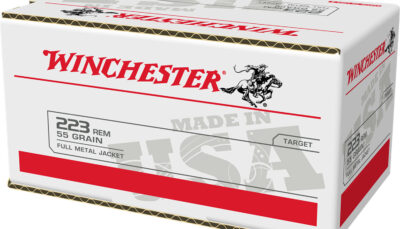 Winchester Ammo W223200 USA  223Rem 55gr Full Metal Jacket 200 Per Bx/4 Case *Value Pack