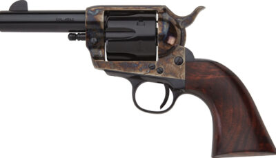 Pietta HF45CHS312NM 1873 Great Western II Sheriff 45 Colt (Long Colt) 6rd 3.50" Blued Steel Barrel & Cylinder, Color Case Hardened Steel Frame, Walnut Grip, Exposed Hammer