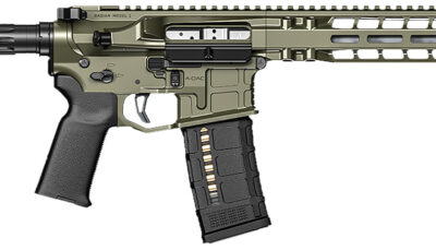 Radian Weapons R0515 Model 1 Pistol 223 Wylde 30+1 10.50", OD Green Billet Rec/M-Lok Handguard, Smooth Buffer Tube (No Brace), Magpul Grip, Ambi Controls, Dead Air QD Flash Hider, Adj. Triggers