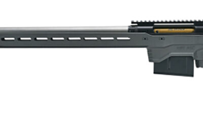 Savage Arms 57703 110 Elite Precision 6.5 Creedmoor 10+1 26" Matte Stainless, Matte Black Rec, Gray Cerakote Adjustable MDT ACC Aluminum Chassis Stock, Left Hand (MB Not Included)
