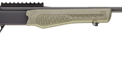 Rossi SSPTKY Tuffy Turkey 410 Gauge 1rd 3" 26" Alloy Steel Barrel & Receiver w/Matte Black Finish, Synthetic OD Green Fixed Thumbhole Stock w/Shell Holder  (Youth)