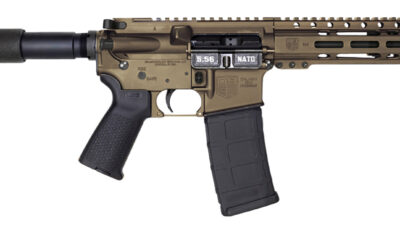 Diamondback DB1912K071 DB15  5.56x45mm NATO 30+1 7" Black Nitride Threaded Barrel, M-LOK Handguard, Midnight Bronze Aluminum Picatinny Rail Receiver, Black Buffer Tube, Black Magpul Grip, Right Hand