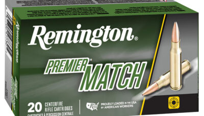Remington Ammunition 27682 Premier Match 223Rem 52gr Boat Tail Hollow Point 20 Per Box/10 Case