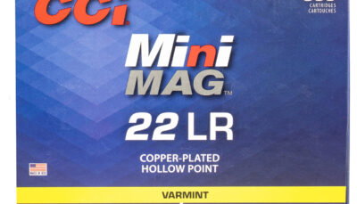 CCI 962 Mini-Mag Varmint 22LR 36gr Jacketed Hollow Point 300 Per Box/10 Case