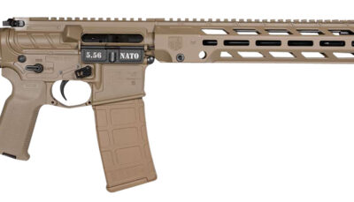 Diamondback DB1784K061 DB15 5.56x45mm NATO 30+1 16", FDE, 15" M-Lok Anti-Rotation Handguard, Magpul CTR Stock & K2 Grip, Obsidian Muzzle Brake, Ambi Safety