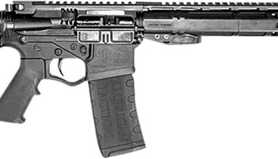 ATI ATIGAX5569MLPMG Alpha-15 Maxx 5.56x45mm NATO 30+1 16" Hanson Profile Barrel, Black, Metal/Polymer Rec, 9" Polymer M-LOK Handguard, OEM MM4 Stock, A2 Grip