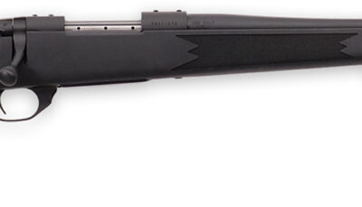 Weatherby VYT223RR0T Vanguard Synthetic Compact 223 Rem 5+1 20" Matte Blued #1 Threaded Barrel, Matte Blued Drilled & Tapped Steel Receiver, Black Adjustable Synthetic Stock