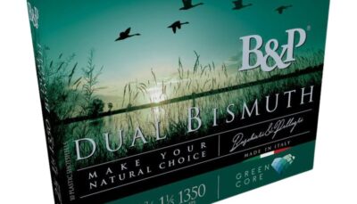 B&p Ammunition 12B5DB43 Dual Bismuth 12Gauge 2.75" 1 1/5oz Bismuth 3/4Shot 10 Per Box/10 Case