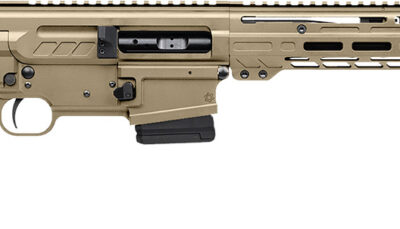 CMMG 55A520BCT Dissent BR4 *CA Compliant 5.56 NATO 10+1 16.10" Black Nitride Threaded Barrel, Coyote Tan Cerakote Picatinny Rail Aluminum Receiver, Magpul SGA Black Synthetic Stock