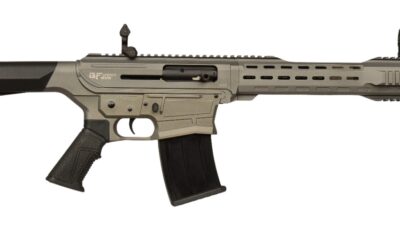Gforce Arms GF251220TG GF25 12 Gauge Semi-Auto 3" 5+1 20" Tungsten Cerakote Threaded Barrel, Tungsten Cerakote Receiver, Black Synthetic Stock