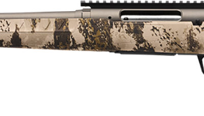 Savage Arms 32347 Axis 2 Pro Compact 7mm-08 Rem 4+1 20" Gun Metal Bronze Cerakote Heavy Sporter Threaded Barrel & Picatinny Rail Carbon Steel Receiver, Fixed Western Camo Synthetic Stock, Left Hand