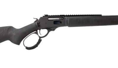 Rossi 950357161TB R95 Trapper 357 Mag 8+1 16.50" Black Oxide Threaded Barrel, Black Oxide Picatinny Rail Alloy Steel Receiver, Fixed Black Polymer Stock