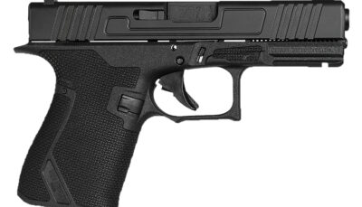 ZRO Delta 755000329990 FKS-9 Standard 9mm Luger 15+1 4" Black Nitride Match Grade Barrel, Black Nitride Serrated Slide, Polymer Frame w/Accessory Rail, Black Polymer Grip