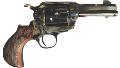Cimarron PP340MALO2 El Malo 2 357 Mag 38 Special 6 Shot 3.50" Color Case Hardened Octagon Barrel, Color Case Hardened Frame, Smooth Walnut Grip, Exposed Hammer