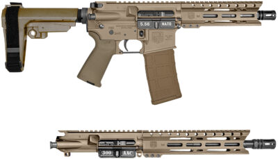 Diamondback DB195AK061 DB15  5.56/300BLK 30rd 7"/10" Black Nitride Flat Dark Earth Flat Dark Earth Magpul Grip