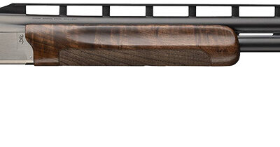 Browning 0183254002 Citori 825 Trap 12 Gauge Break Open 2.75" 2rd 32" Polished Blued Over/Under Vent Rib Barrel, Silver Nitride Stainless Steel Receiver, Adjustable Comb Gloss Black Walnut Stock