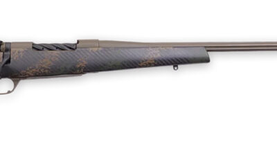 Weatherby MBC20N270WR8B Mark V Backcountry 2.0 270 Wthby Mag 3+1 28" Patriot Brown Cerakote Fluted Barrel/Peak 44 Blacktooth Carbon Fiber w/ Dark Green/Brown Sponge Stock