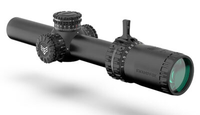Swampfox Optics ARH11024B Arrowhead Black 1-10x 24mm 30mm Tube Guerrilla Dot BDC Reticle