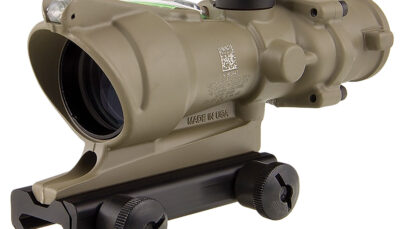 Trijicon TA31D100313 ACOG 4x32mm Chevron Reticle FDE