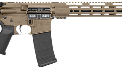 Diamondback DB1718K061 DB15 Carbon Series 5.56 NATO 30+1 16" Black Nitride Threaded Barrel, Flat Dark Earth Cerakote Picatinny Rail Aluminum Receiver, Adjustable Black Synthetic Stock, Magpul MOE Grip
