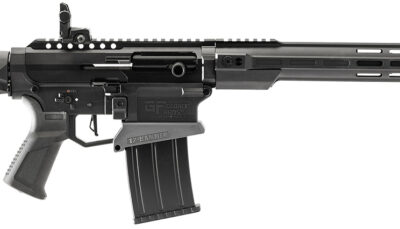Gforce Arms GF12HMRB MKX3 12-Hammer 12 Gauge Semi-Auto 3" 5+1 18.50" Black Steel Barrel, Black Anodized Aluminum Receiver, Fixed Synthetic Stock
