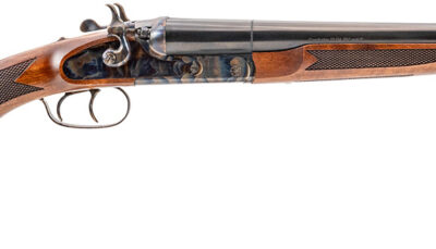 Heritage Mfg CW1218CH Coachwhip  12 Gauge Break Open 2rd 18.50" Black Chrome Side By Side Barrel, Color Case Hardened Alloy Steel Receiver, Fixed Turkish Walnut Stock