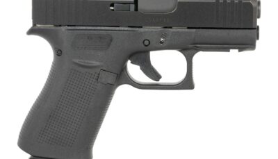 Glock PX4350201FR G43X  Slim Sub-Compact Frame 9mm Luger 10+1 3.41" Black GMB Barrel, Black nDLC Serrated Steel Slide, Black Polymer Frame w/Picatinny Rail, Black Textured Polymer Grip, Ambidextrous