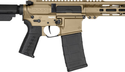 CMMG 30AF20ACT Banshee Mk4 300 Blackout 30+1 8" Black Nitride Threaded Barrel, M-LOK Handguard, Coyote Tan Cerakote Aluminum Receiver w/Picatinny Rail, Black Polymer CMMG RipBrace, CMMG Zeroed Grip