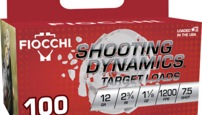 Fiocchi 12SDB187 Shooting Dynamics 12Gauge 2.75" 1 1/8oz 7.5Shot 100 Per Box/2 Case
