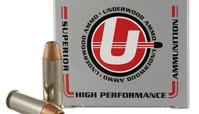 Underwood Ammo 738Underwood Ammo 738 Wide Nose Gas Check 454Casull 360gr Black Cherry Coated Hard Case 20 Per Box/10 Case