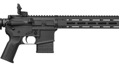 Tippmann Arms A101340 M4-22 Elite 22 LR 10+1 16" Black Parkerized Threaded Barrel, Matte Black Aluminum Receiver w/Picatinny Rail, M-LOK Handguard, Black Adj CAR15 Polymer Stock, Black Gen2 Grip, Righ