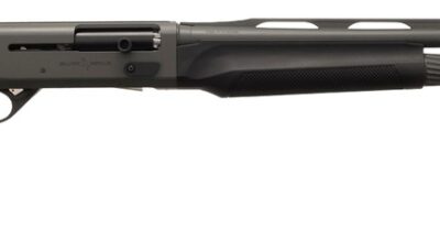T R Imports A22026BG Alpha 2  20 Gauge Semi-Auto 3" 4+1 26" Gray Cerakote Vent Rib Barrel & Receiver, Fixed Black Synthetic Stock