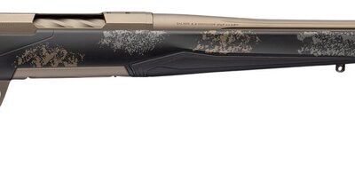 Browning 036142297 X-Bolt 2 Speed HD Full Size 300 PRC 3+1 26" Smoked Bronze Cerakote Fluted Threaded Barrel, Smoked Bronze Cerakote Steel Drilled & Tapped Receiver, Bronze/Gray Camo w/Black Overmold