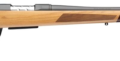 Browning 035849218 AB3 Pro Hunter Deluxe Full Size 308 Win 5+1 22" Matte Blued Spiral Fluted Threaded Barrel, Matte Blued Steel Drilled & Tapped Receiver, Maple Fixed Stock