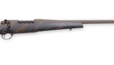 Weatherby MBC20N7MMWR8B Mark V Backcountry 2.0 7mm WBY Mag 3+1 26" 2" Patriot Brown Cerakote Fluted Threaded Barrel, Steel Drilled & Tapped Receiver, Black w/Brown Accents Fixed Peak 44 Blacktooth Car