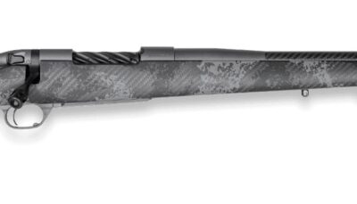 Weatherby MLC01N25RWR4B Mark V Live Wild Carbon 25 WBY RPM 4+1 22" Carbon Gray Cerakote Carbon Fiber Threaded Barrel, Steel Drilled & Tapped Receiver, Exposed Carbon w/Black & Gray Sponge Accents Fixe