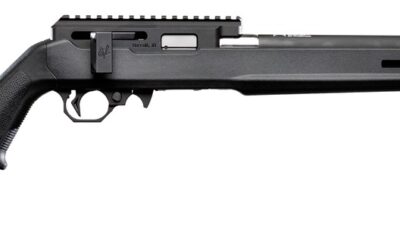 Angstadt Arms AAVV22BM0R Vanquish Summit 22 LR 10+1 18.50" Black Ported Barrel, Black Hardcoat Anodize Aluminum Receiver w/Picatinny Rail, Black Magpul X-22 Hunter Synthetic Stock