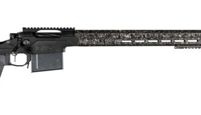 Christensen Arms 801-03182-00 MPR FFT 22 Creedmoor 20" Carbon Fiber Threaded Barrel, Black Nitride Steel Receiver w/Picatinny Rail, M-LOK Handguard, Picatinny Rail Forend, Tungsten Gray Adjustable Fol