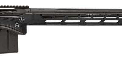 Cadex Inc CDXSSPRO6526CP20I2B1N CDX-SS Seven S.T.A.R.S. Pro 6.5 Creedmoor 10+1 26" Black DLC Fluted Threaded Barrel, Black Cerakote Receiver, ARCA Rail,  M-LOK Handguard, Black Adjustable Folding Butt