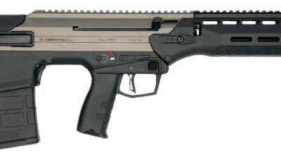 Desert Tech WLVRFC2020T WLVRN  6.5 Creedmoor 20+1 20" Black Melonite Threaded Barrel, Tungsten Cerakote Receiver w/Picatinny Rail, M-LOK Handguard, Black Polymer Chassis, Black Polymer Grip, Ambidextr