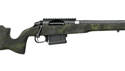 Proof Research 151341 Elevation MTR 6.5 Creedmoor 4+1 18" Carbon Fiber Match Grade Threaded Barrel, Black Receiver w/Picatinny Rail, Midnight Camo Proof Fixed Carbon Fiber Stock, Right Hand