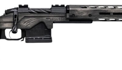 Fierce Firearms REPMT7PRC20DG Reaper MTN 2.0 7mm PRC 3+1 20" Carbon Fiber Match Grade Threaded Barrel, Distressed Gray Cerakote Titanium Drilled & Tapped Receiver, M-LOK Handguard, Magnesium Folding C