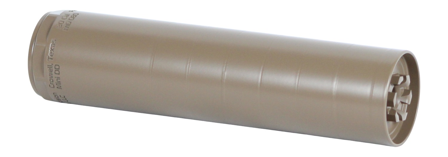 Fuqua Precision Machining MDD30SSFDE Mini DD 30 Cal 1.60" Flat Dark Earth 17-4 Stainless Steel