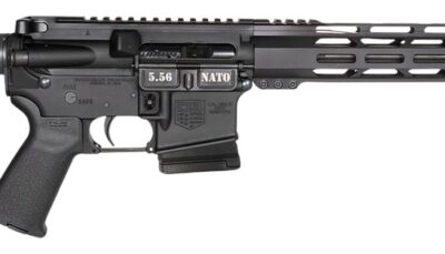 Diamondback DB1799K005 DB15 *CO Compliant 5.56 NATO 10+1 16" Black Nitride Barrel, Black Anodized Aluminum Receiver w/Picatinny Rail, M-LOK Handguard, Black Synthetic Stock