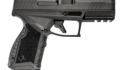 Taurus 1-GX4C38031 GX4 T.O.R.O. Carry Frame 380 ACP 15+1 3.70" Black DLC Barrel, Black Gas Nitride Stainless Steel Optic Ready/Serrated Slide, Black Stainless Steel Frame w/Picatinny Rail, Interchange