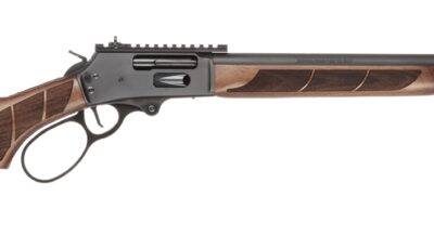 Smith & Wesson 1854 1854 America 250 45-70 Gov 6+1 20" Black Armornite Threaded Barrel, Engraved Black Armornite Stainless Steel Receiver w/Picatinny Rail, Walnut Forend & Fixed Stock